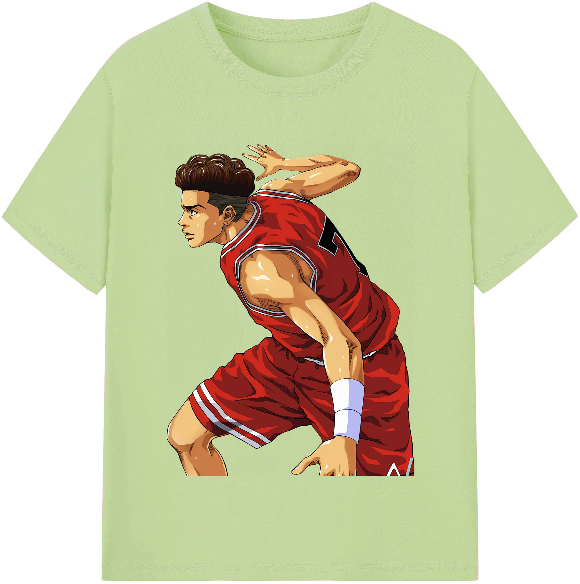 （画像用） SLAM DUNK／スラムダンク 綿100％半袖Tシャツ（フロントプリント）